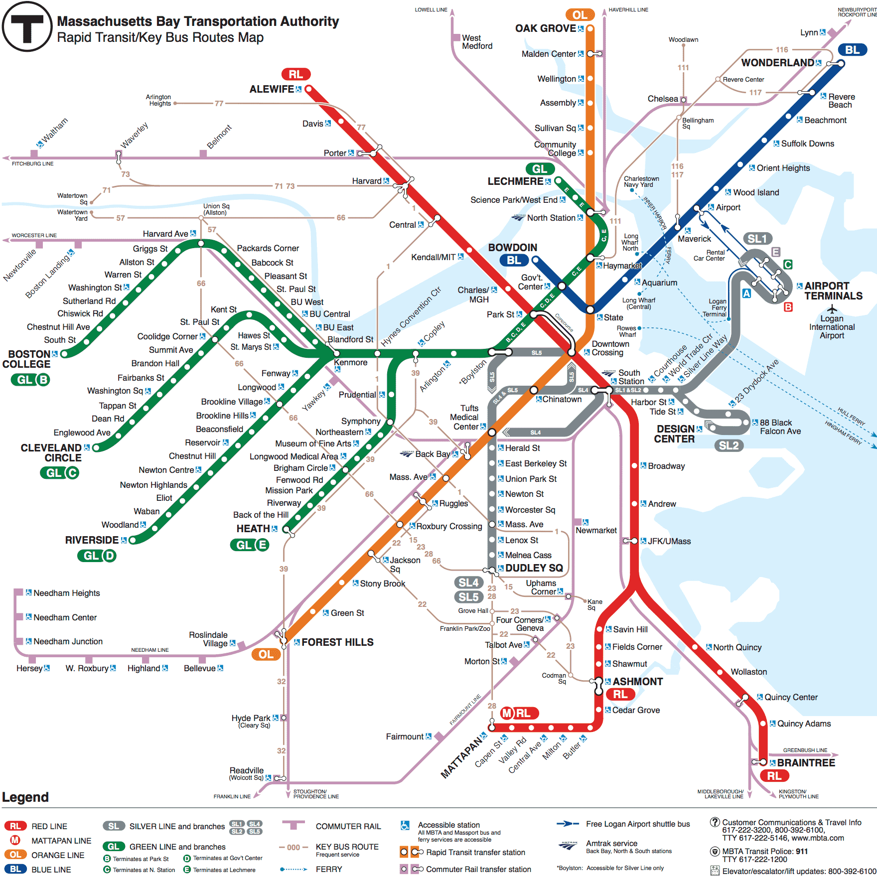 Rapid Transit Map 